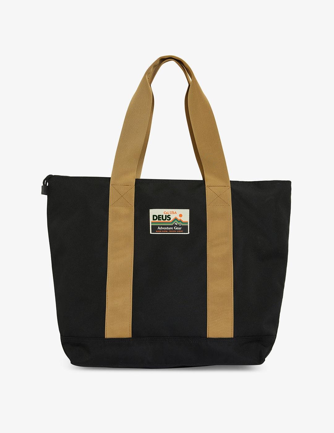 DEUS TOTE BAG NEGRO HINTERLANDS