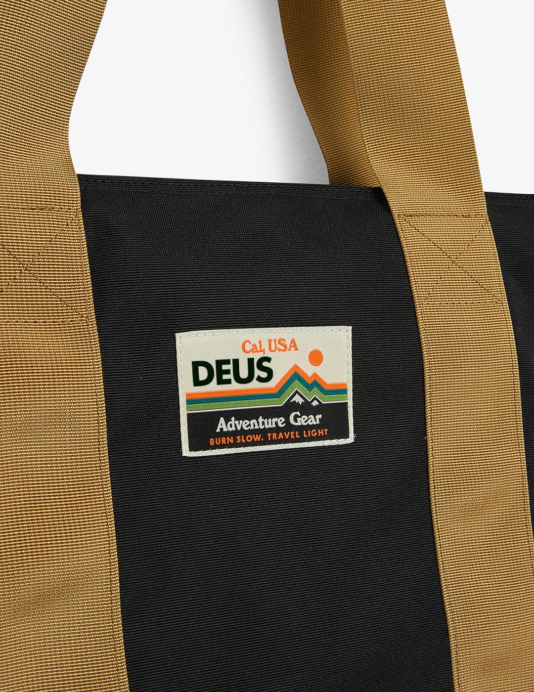 DEUS TOTE BAG NEGRO HINTERLANDS