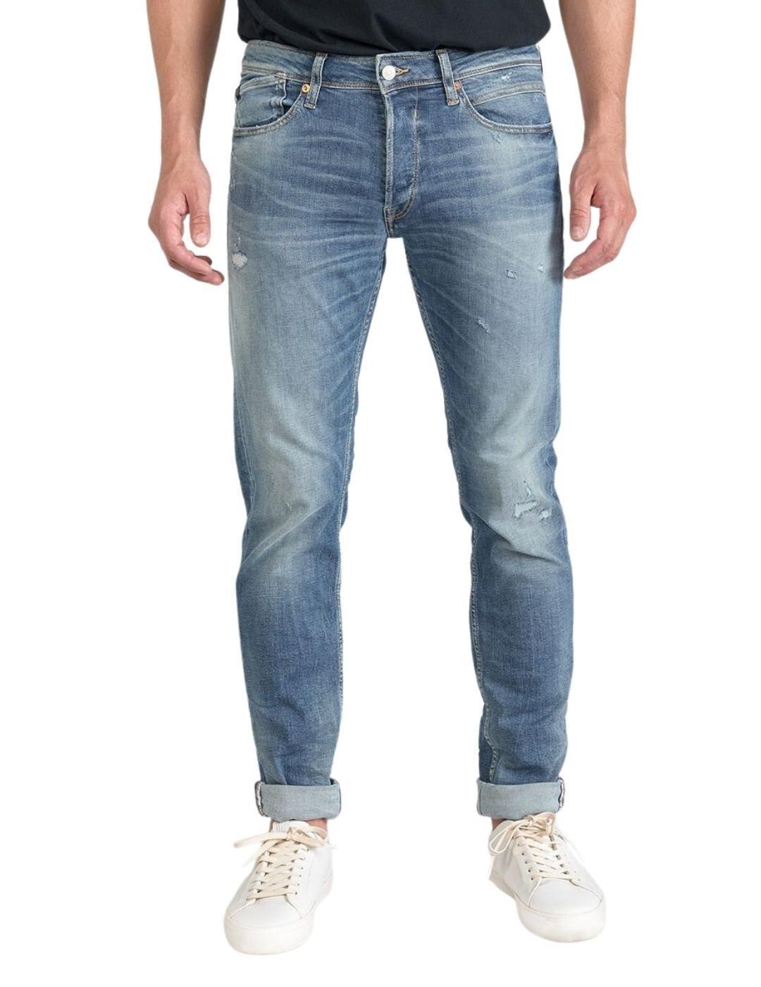 LE TEMPS PANTALÓN DENIM AZUL