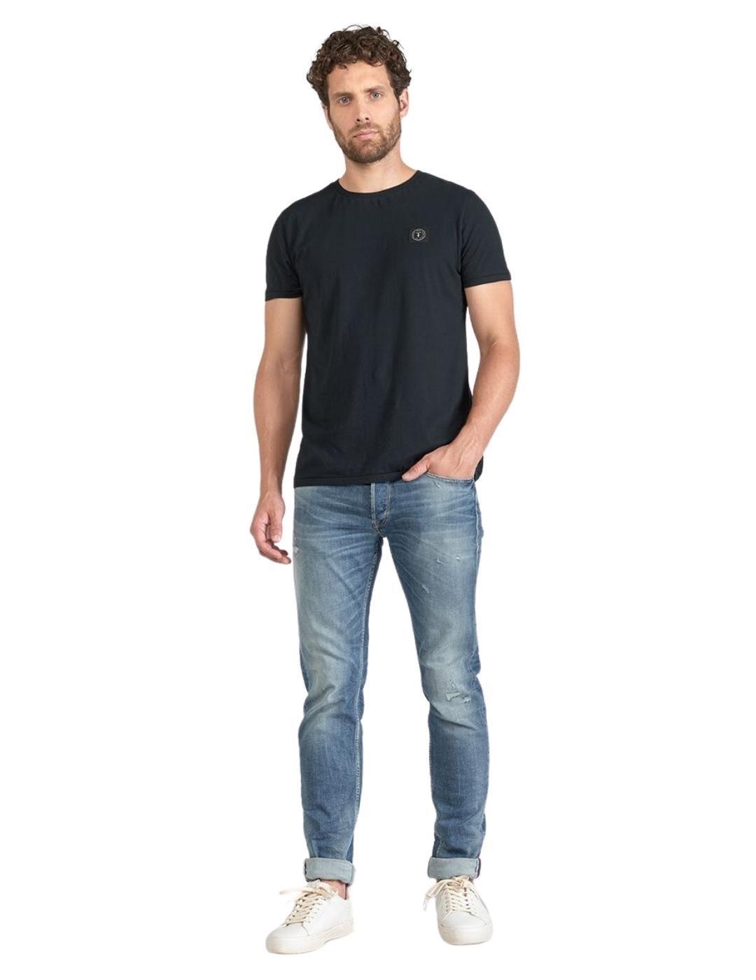 LE TEMPS PANTALÓN DENIM AZUL