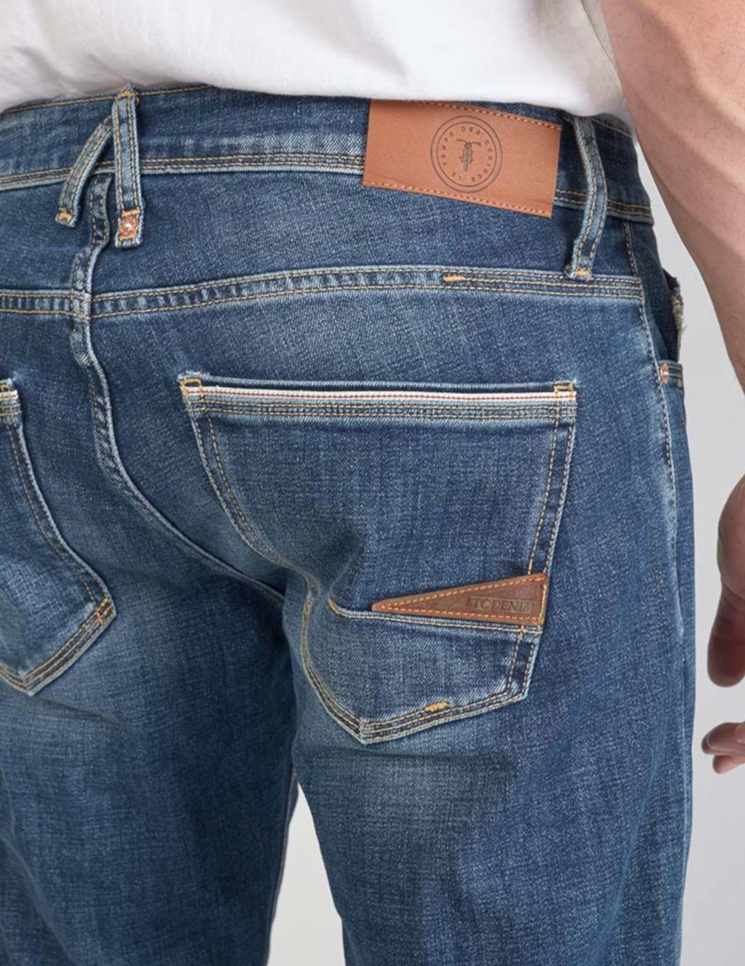 LE TEMPS PANTALÓN DENIM GOYA AZUL