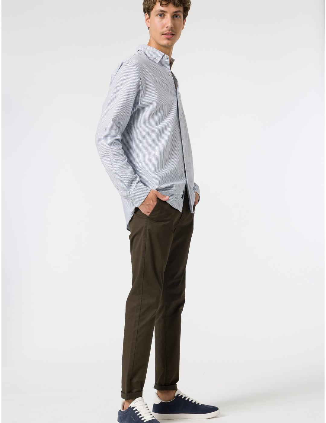 TIFFOSI CHINO SLIM FIT H 35 KAKI