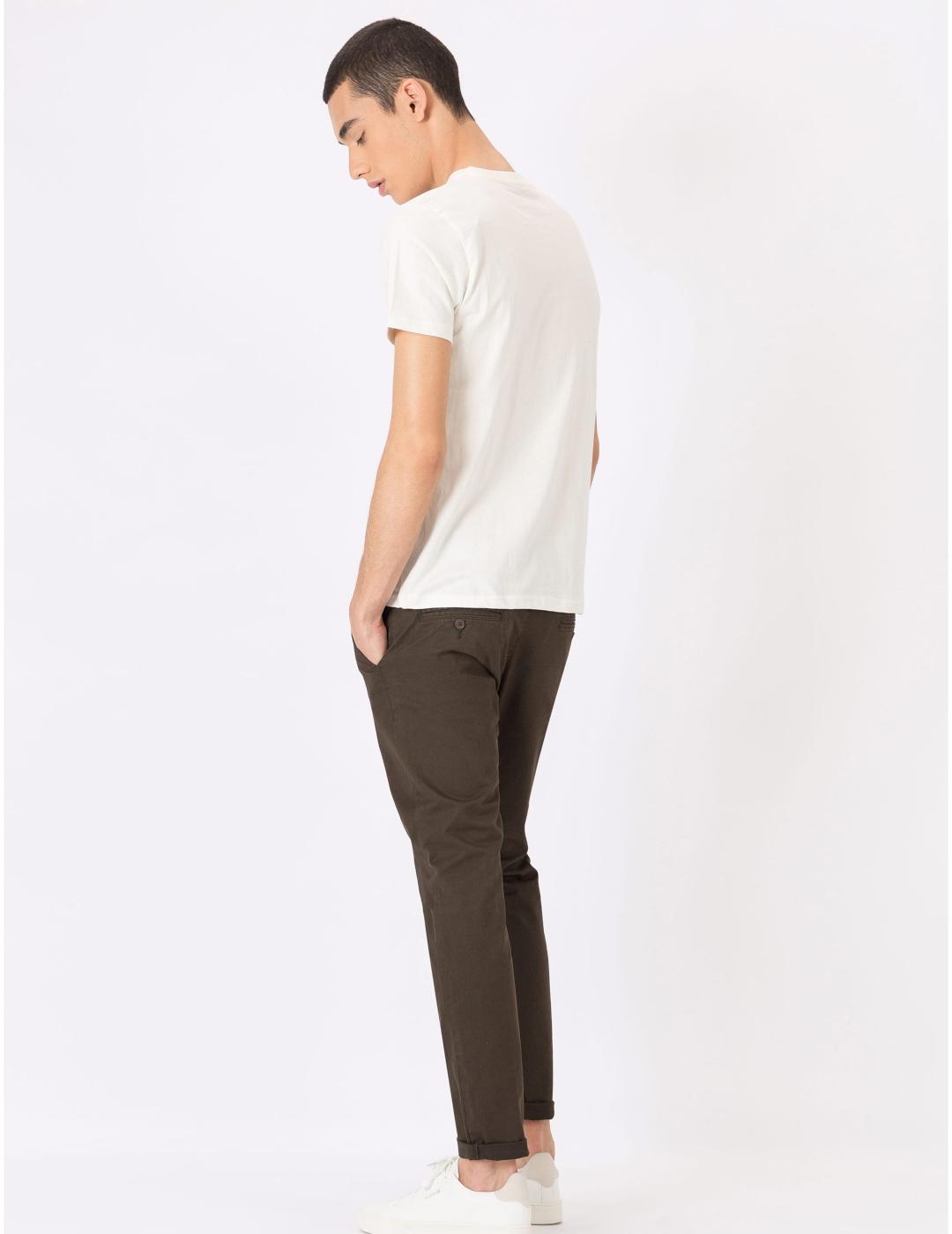 TIFFOSI CHINO SLIM FIT H 35 KAKI