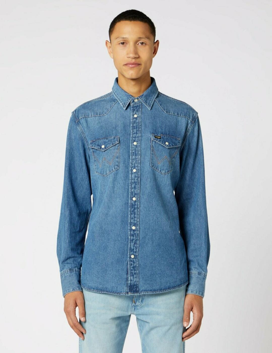 WRANGLER CAMISA DENIM CLARO 2 YEARS