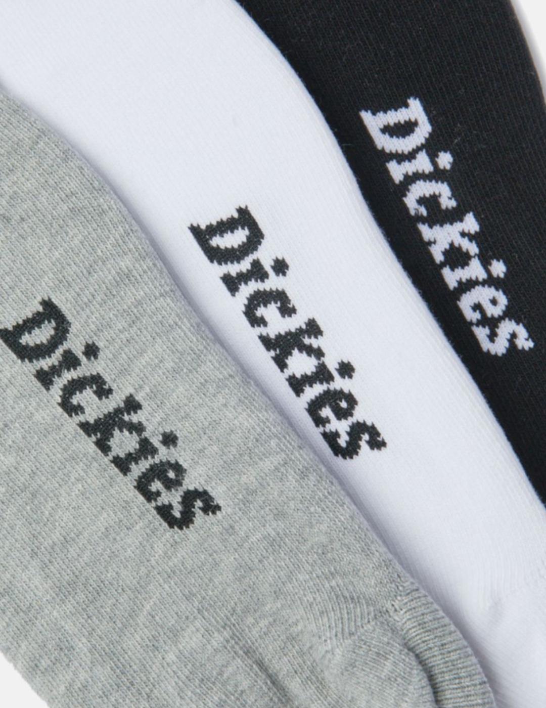DICKIES PINKIES ASSORTED PACK3 GRIS BLANCO NEGRO