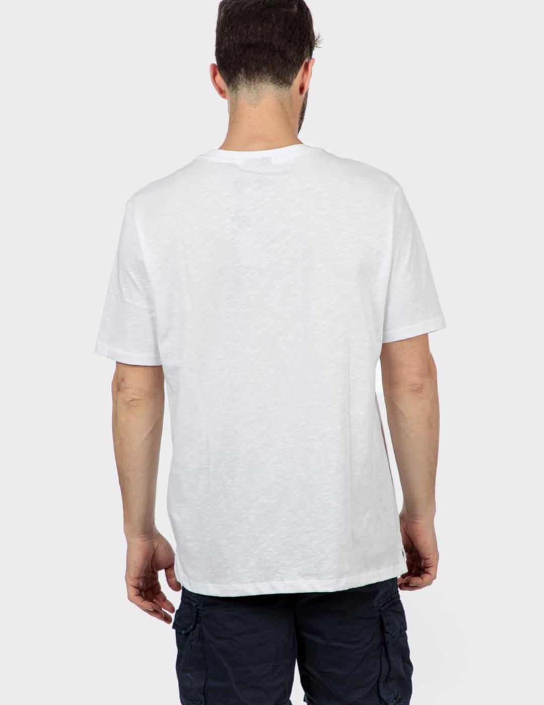 LYLE&SCOTT CAMISETA BLANCA RELAXED FIT