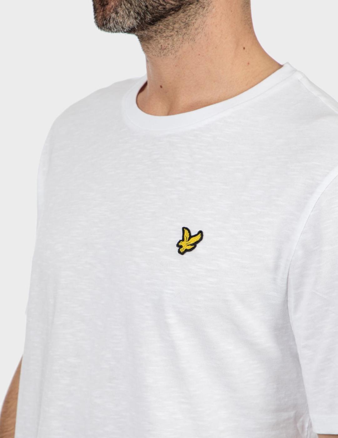 LYLE&SCOTT CAMISETA BLANCA RELAXED FIT