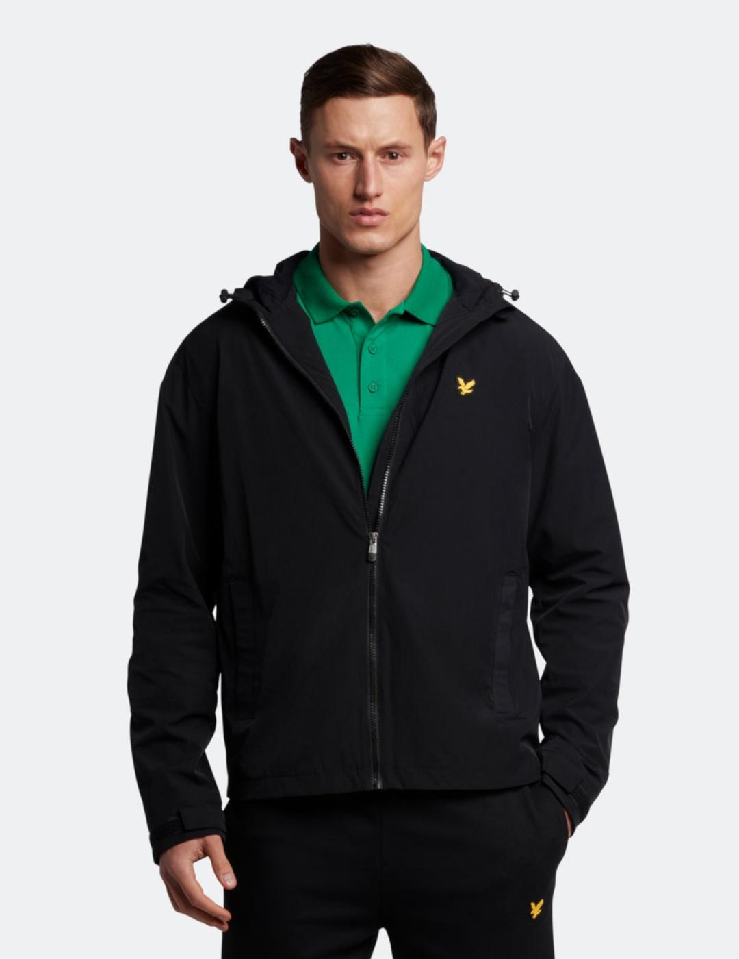 LYLE & SCOTT POCKET BRANDED JACKET BLACK