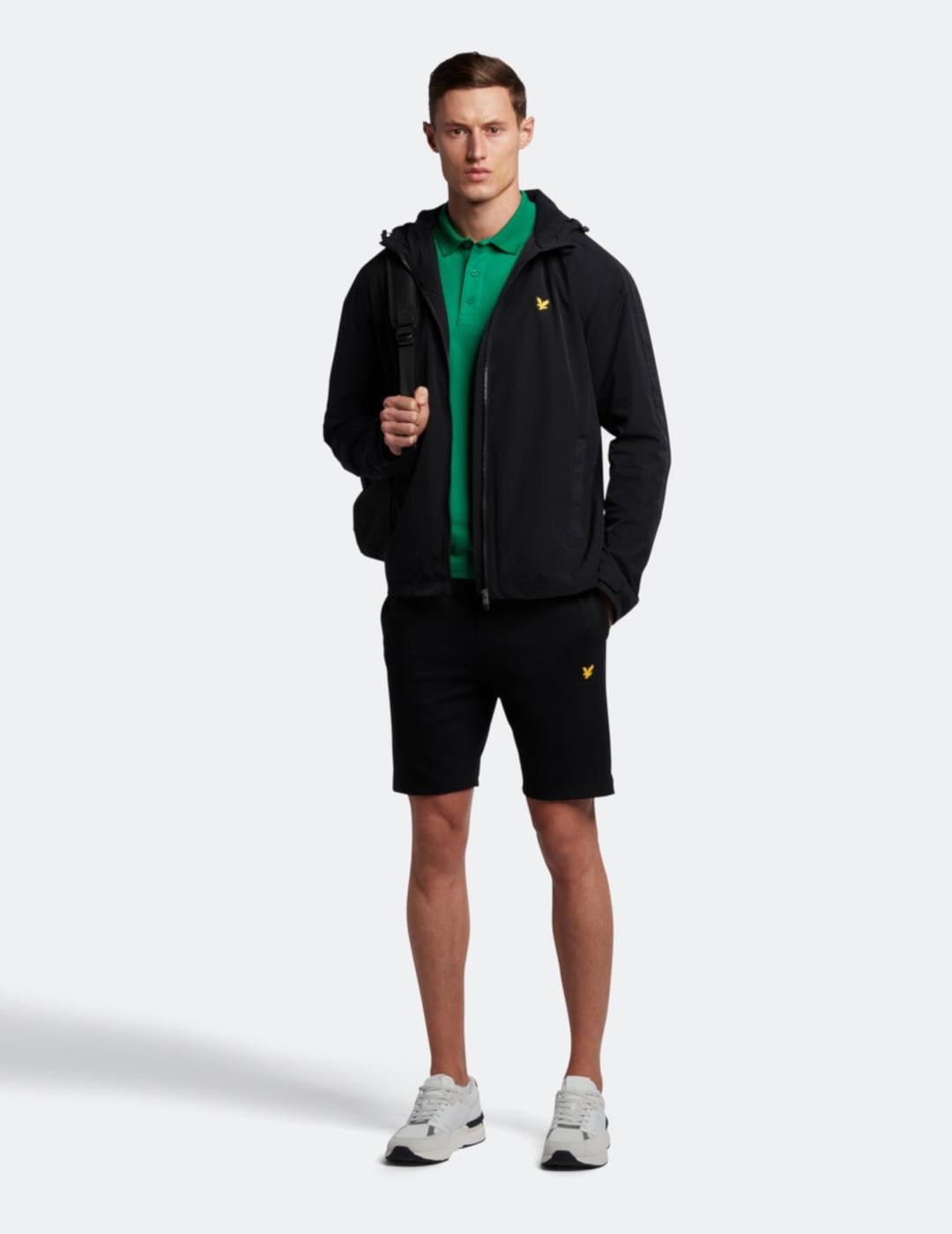 LYLE & SCOTT POCKET BRANDED JACKET BLACK