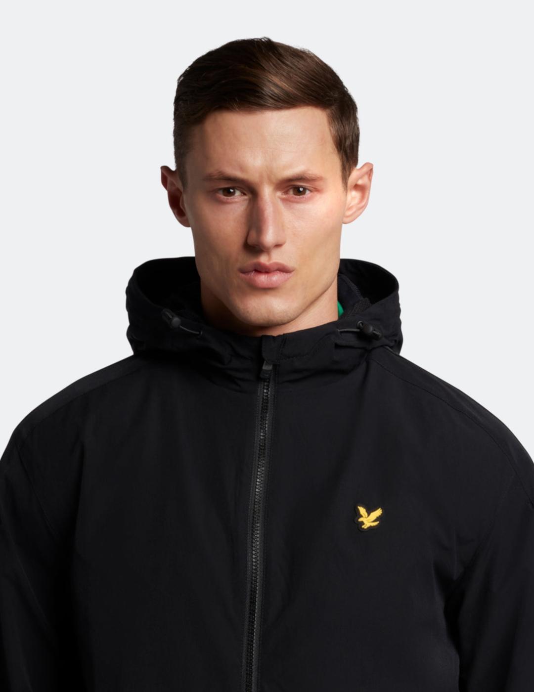 LYLE & SCOTT POCKET BRANDED JACKET BLACK