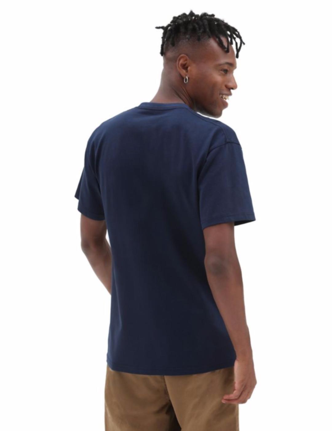 VANS CAMISETA POCKET DRESS BLUE