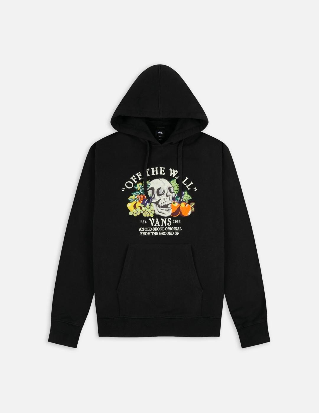 VANS HOODIE NEGRA FROM THE GROUND