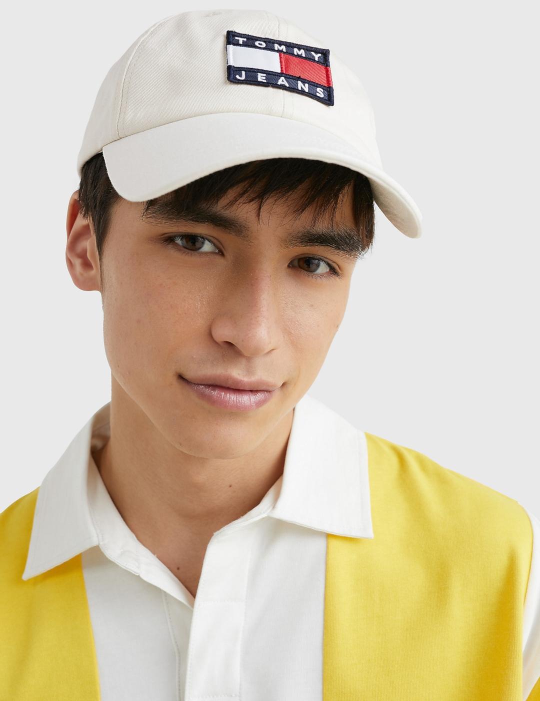 TOMMY HILFIGER GORRA HERITAGE BEIGE