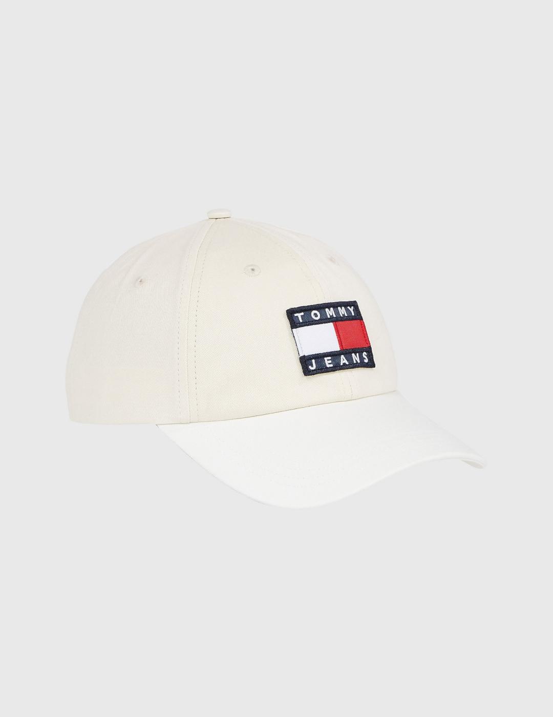 TOMMY HILFIGER GORRA HERITAGE BEIGE