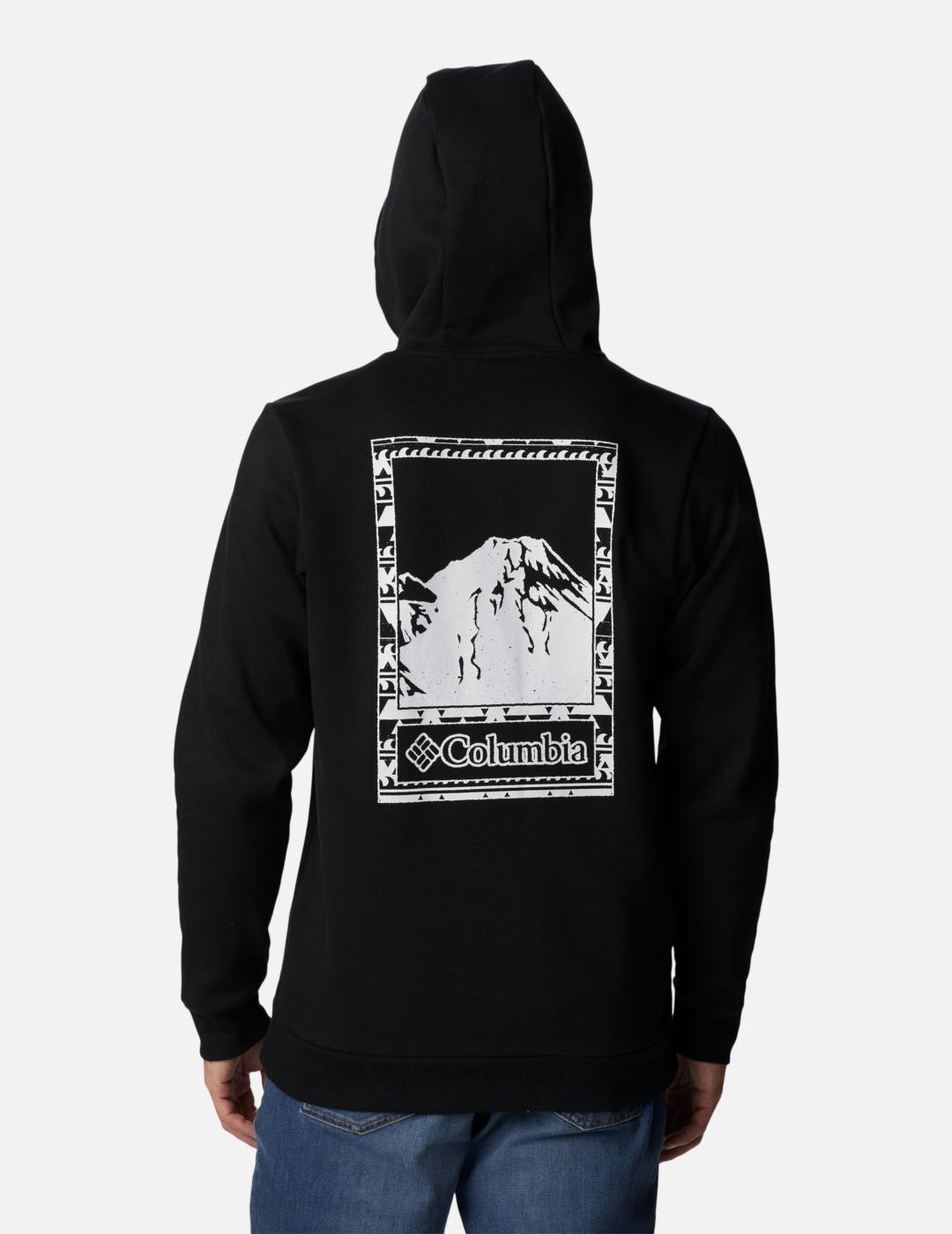 COLUMBIA HOODIE GRAPHIC NEGRA