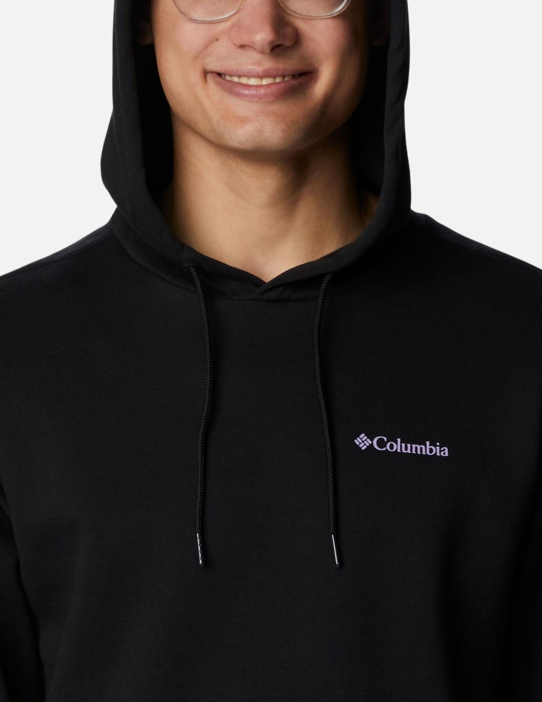 COLUMBIA HOODIE GRAPHIC NEGRA