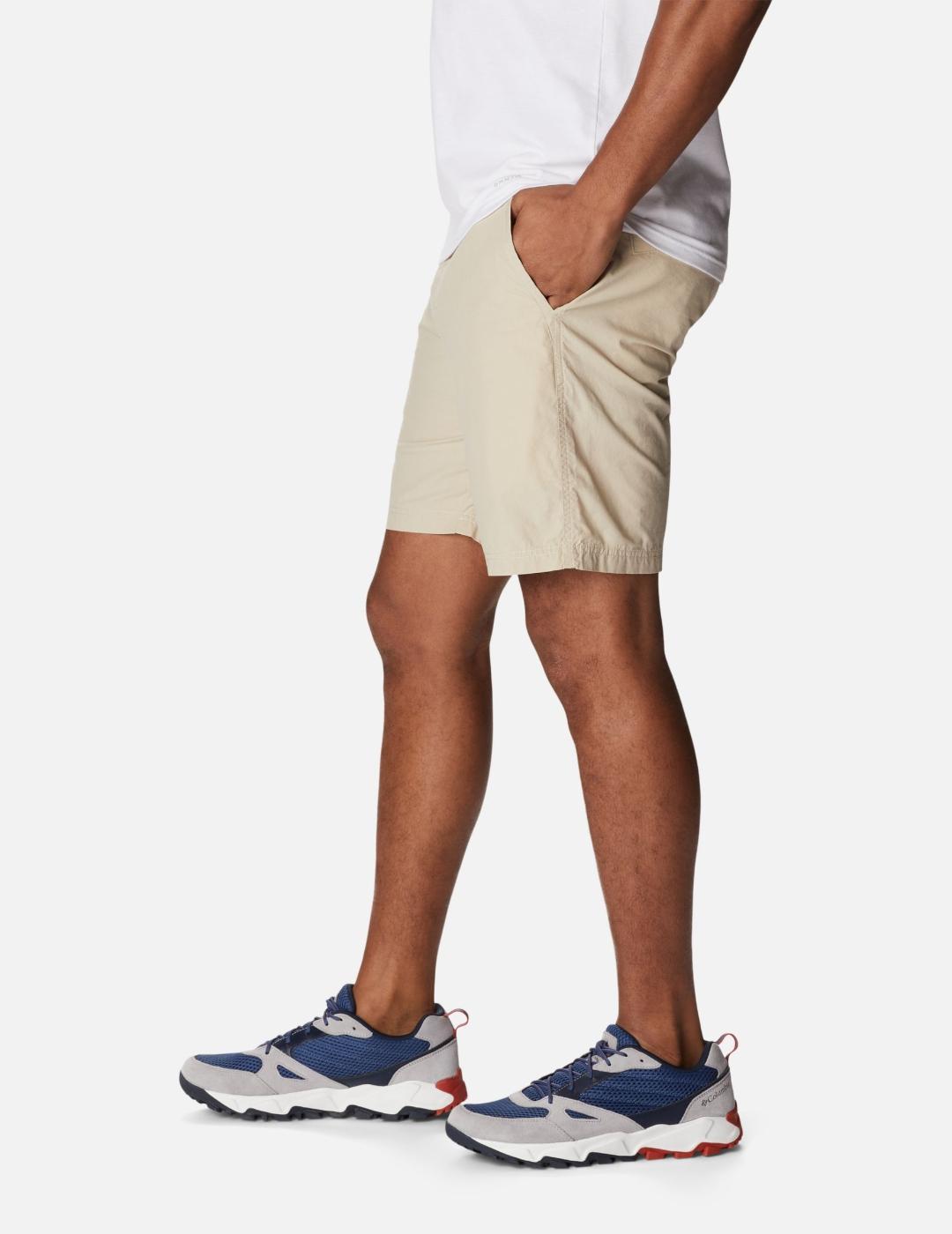 COLUMBIA SHORTS WASHED OUT FOSSIL