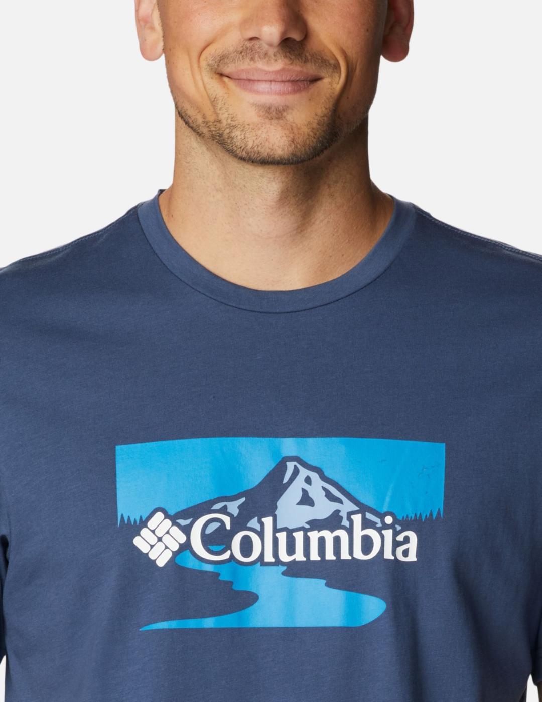 COLUMBIA CAMISETA PATH LAKE GRAPHIC DARK MOUNTAIN