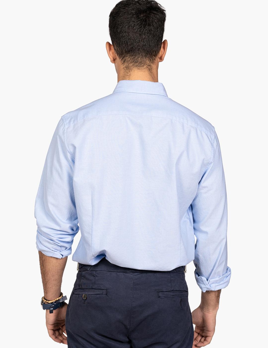 HARPER CAMISA LIGTH BLUE ICON OXFORD