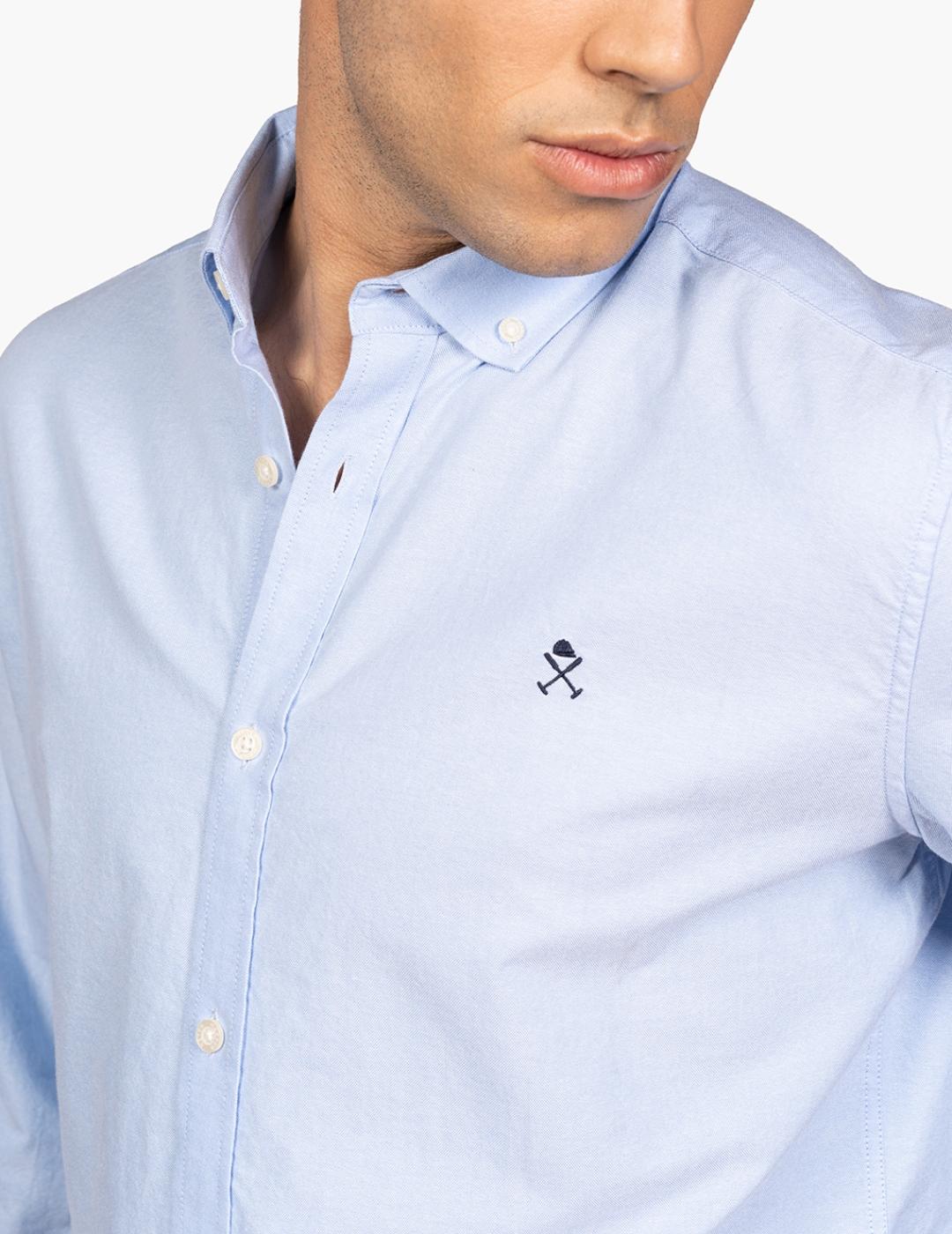 HARPER CAMISA LIGTH BLUE ICON OXFORD