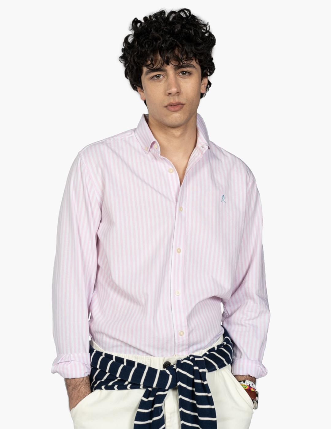 HARPER CAMISA RAYAS ROSA SEUL