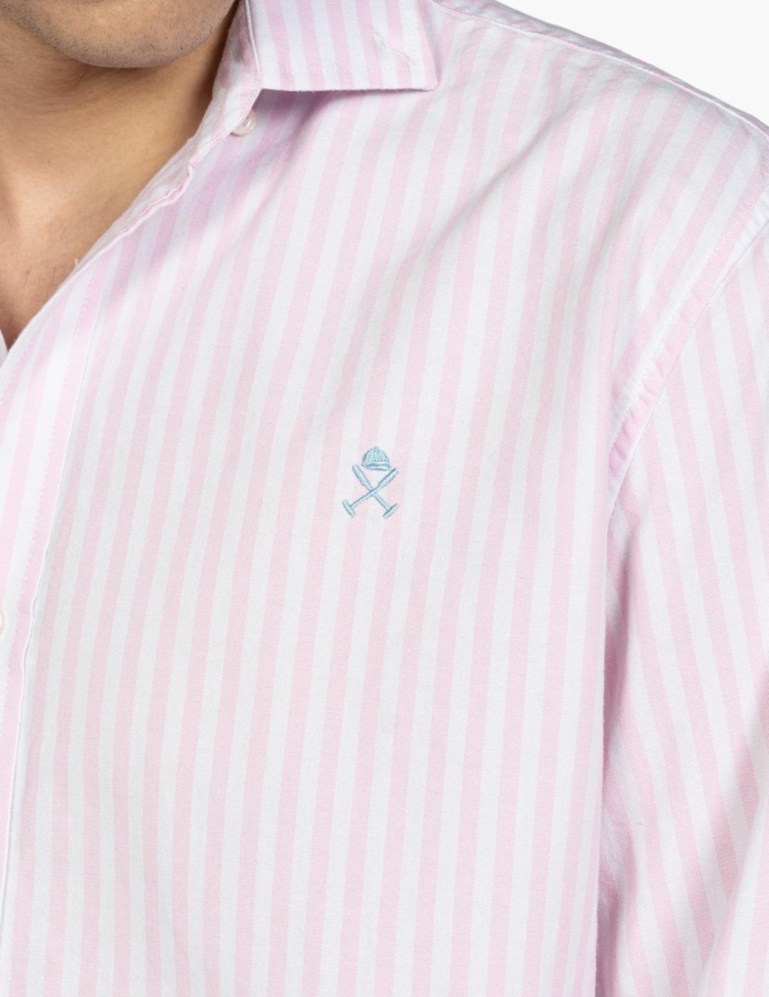 HARPER CAMISA RAYAS ROSA SEUL