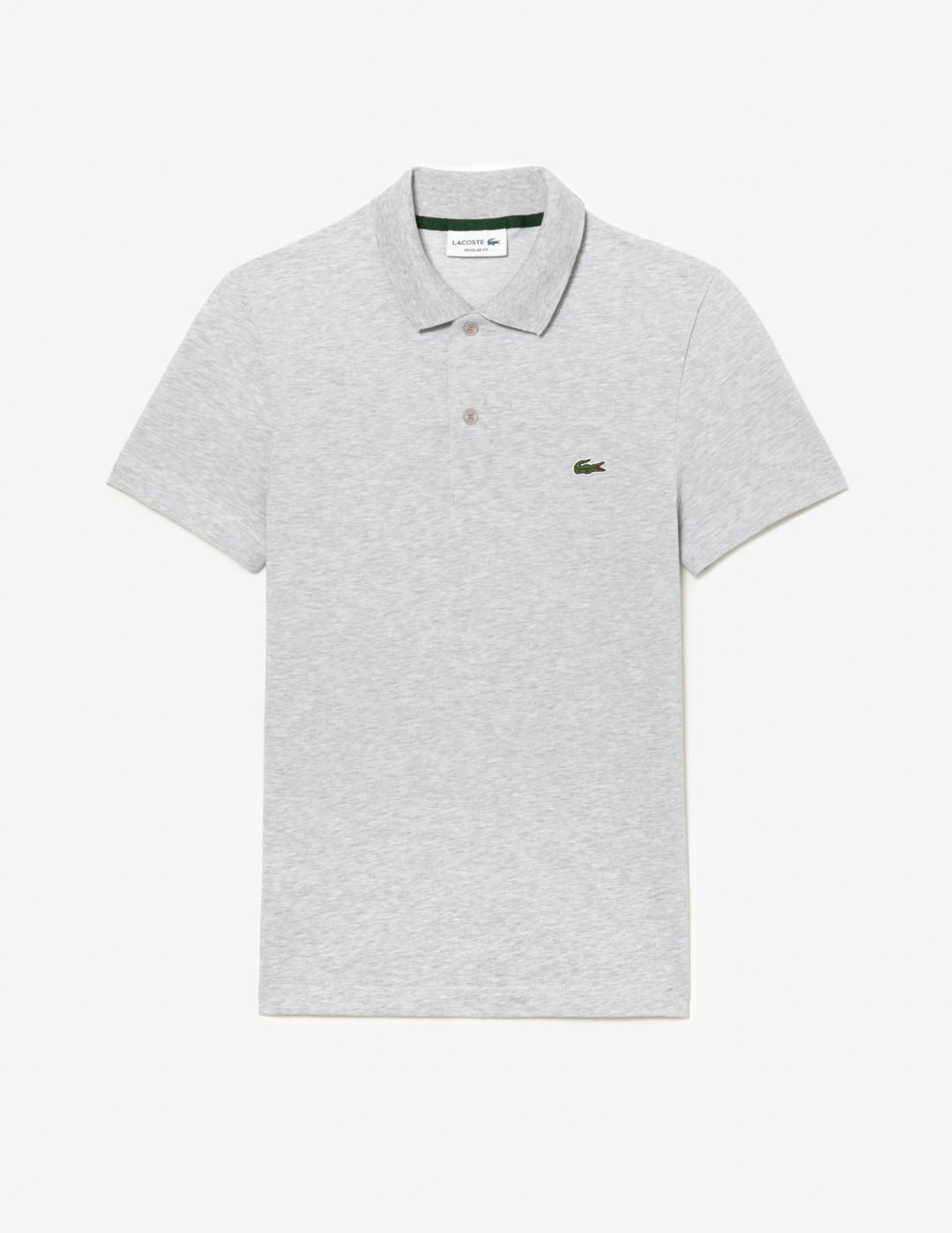 LACOSTE POLO GRIS CHENILLA REGULAR FIT