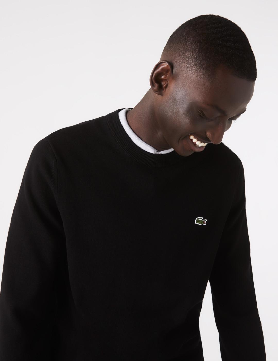 LACOSTE JERSEY PUNTO NEGRO