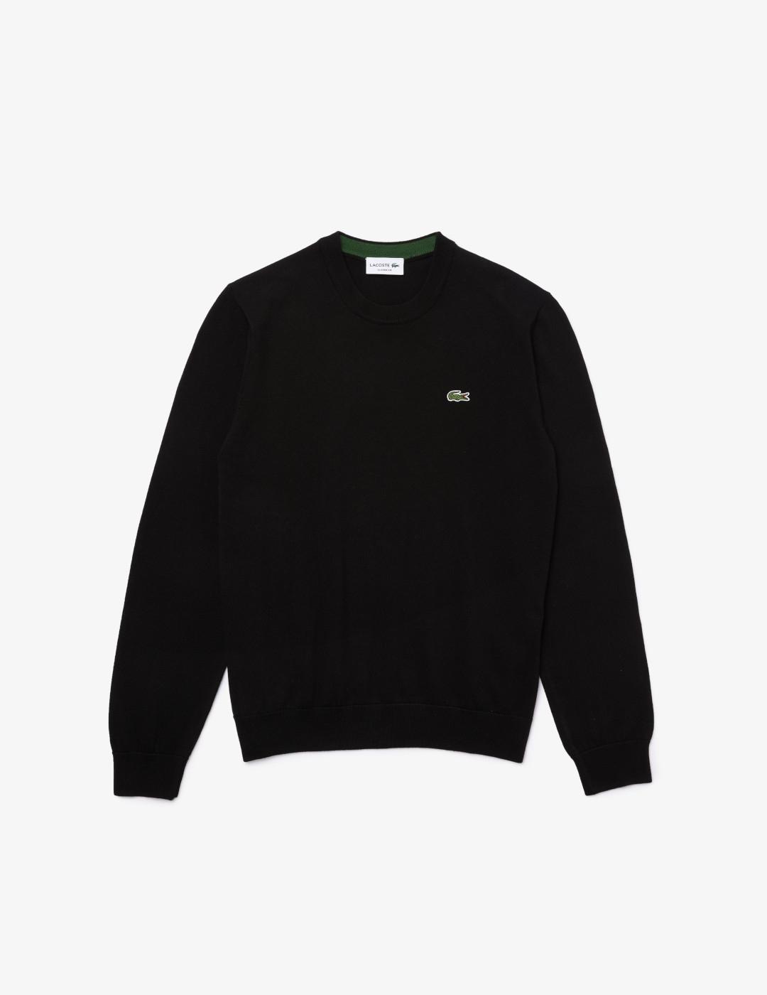 LACOSTE JERSEY PUNTO NEGRO