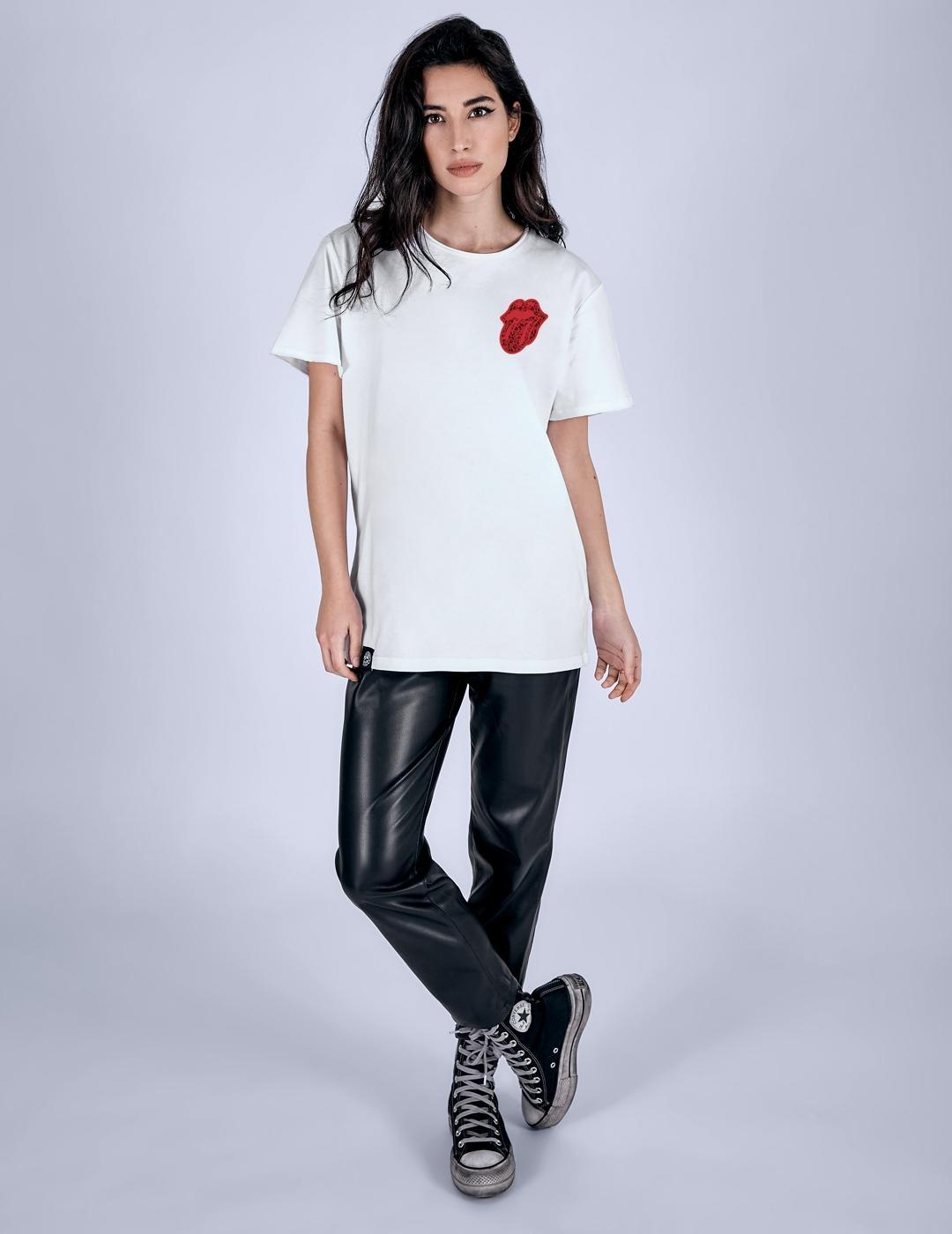 LE CRANE CAMISETA STONES BLANCA