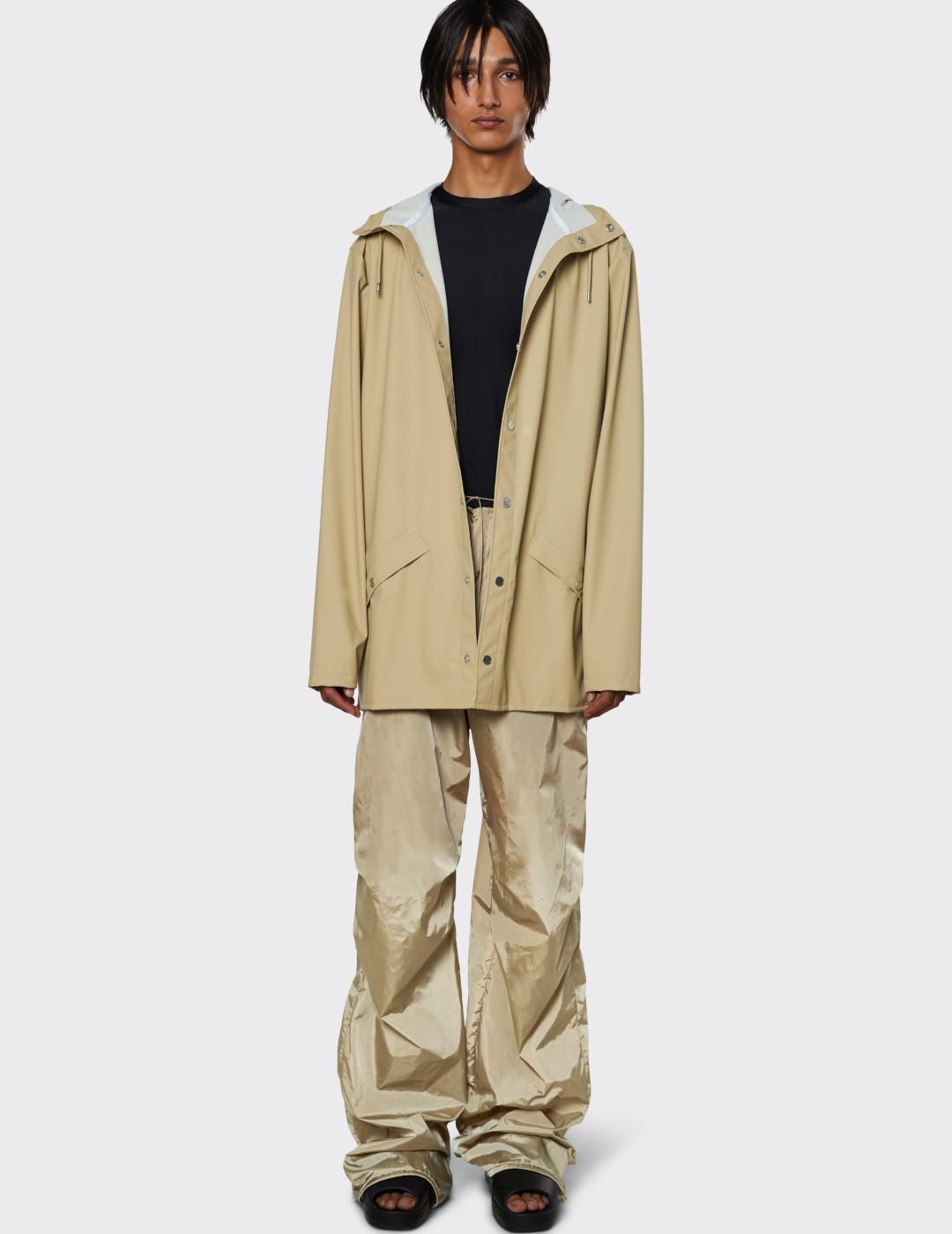 RAINS JACKET SAND