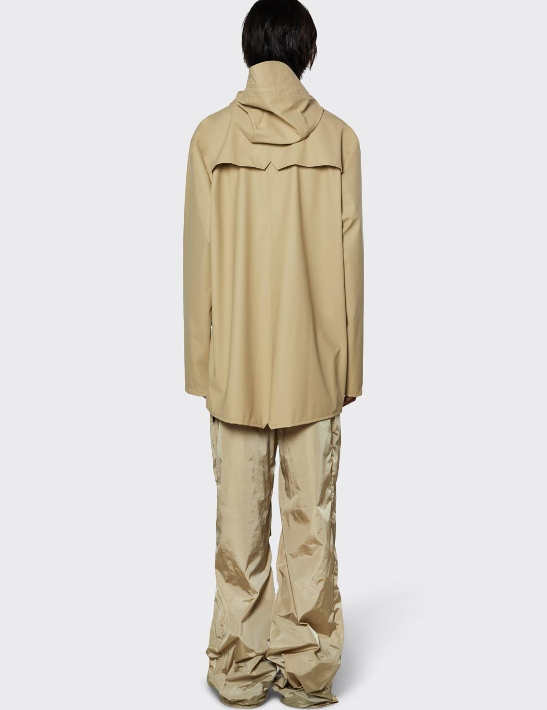 RAINS JACKET SAND