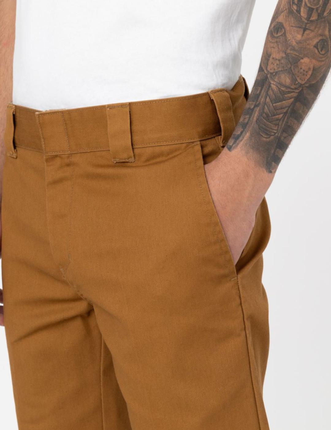 DICKIES SLIM FIT SHORT BROWN DUCK