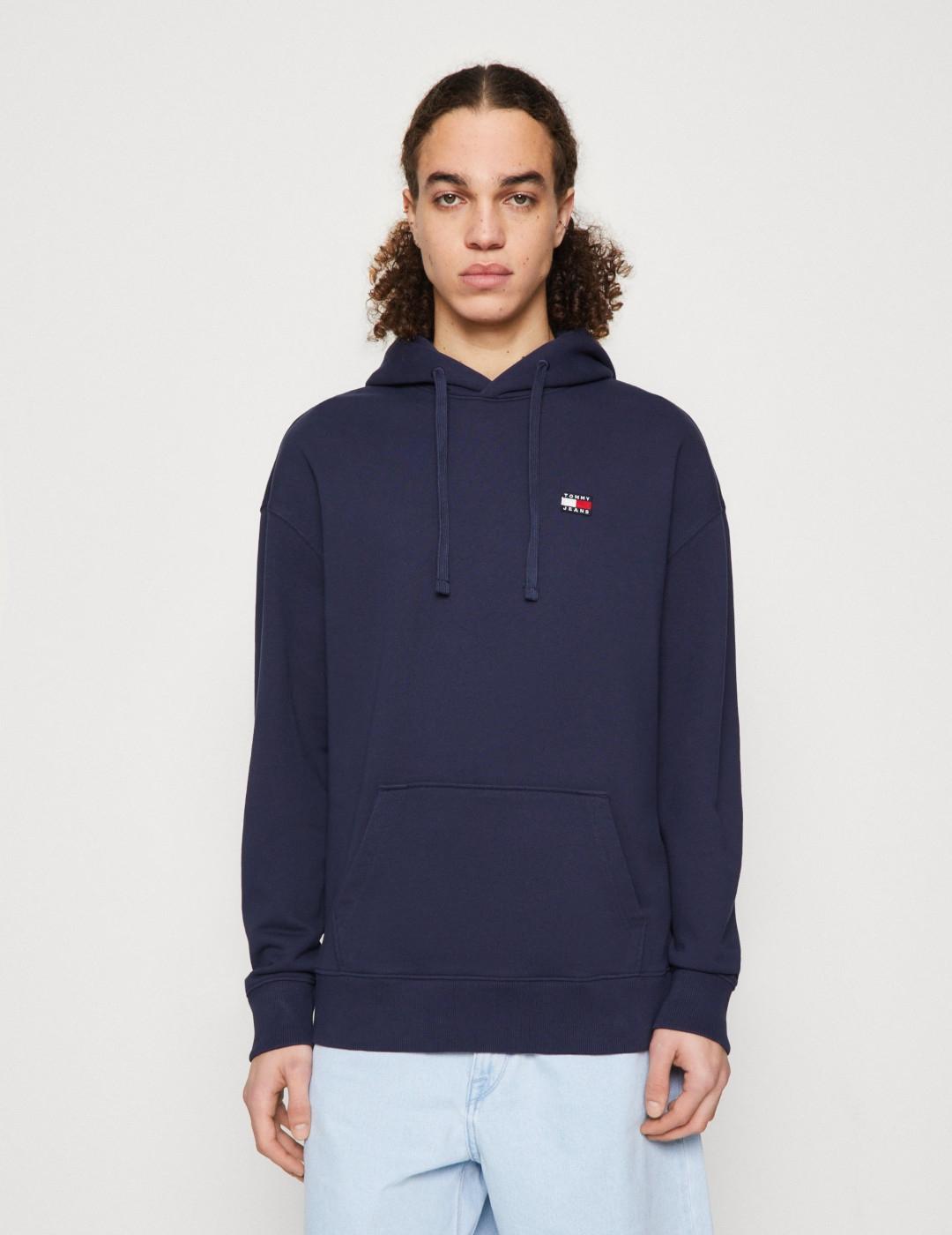 TOMMY JEANS SUDADERA NAVY RLX BADGE