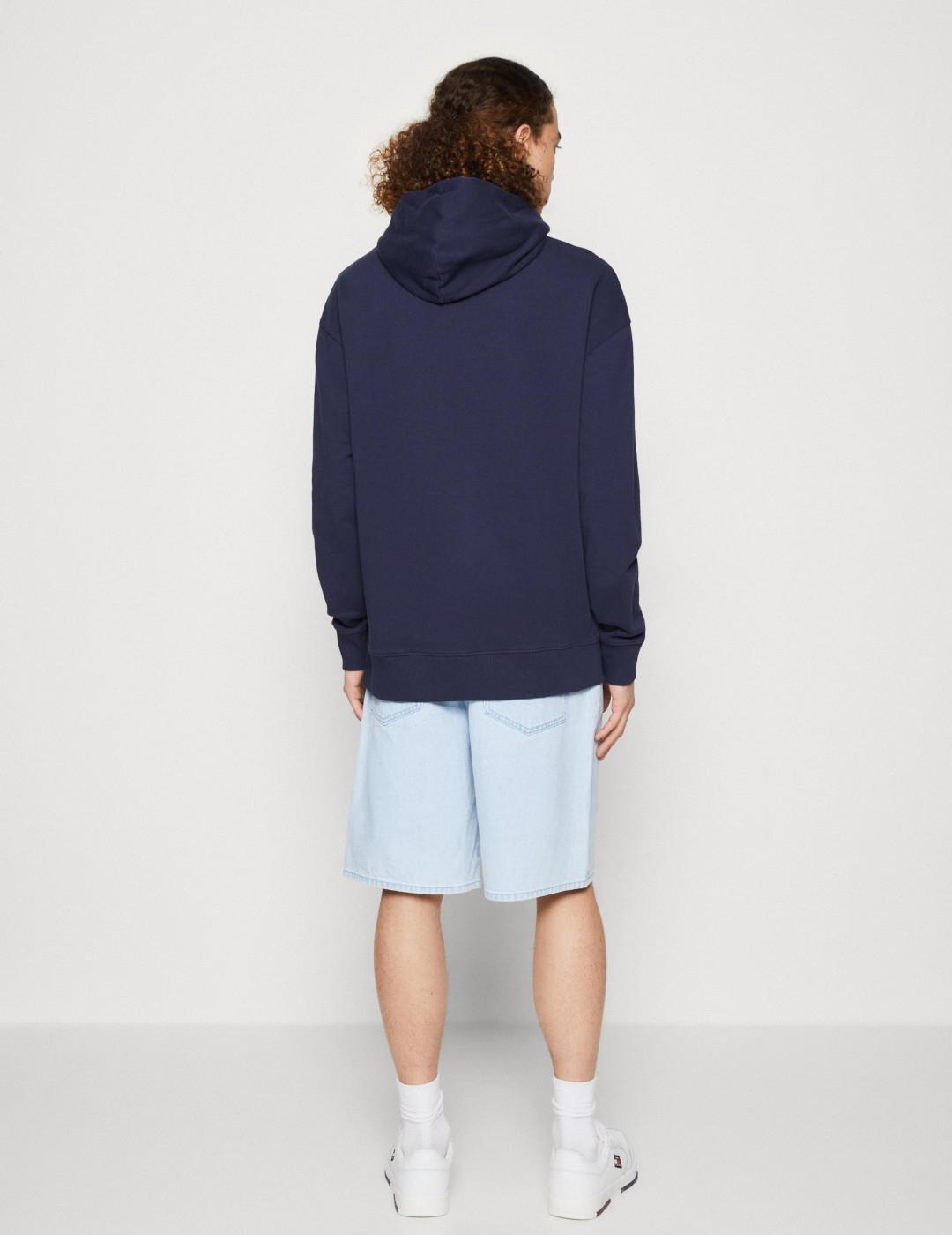 TOMMY JEANS SUDADERA NAVY RLX BADGE