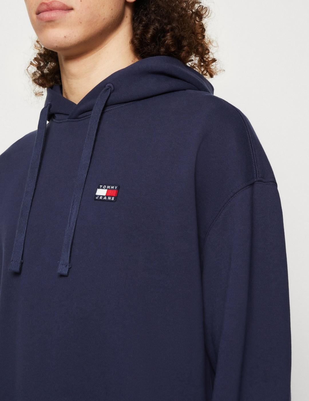 TOMMY JEANS SUDADERA NAVY RLX BADGE