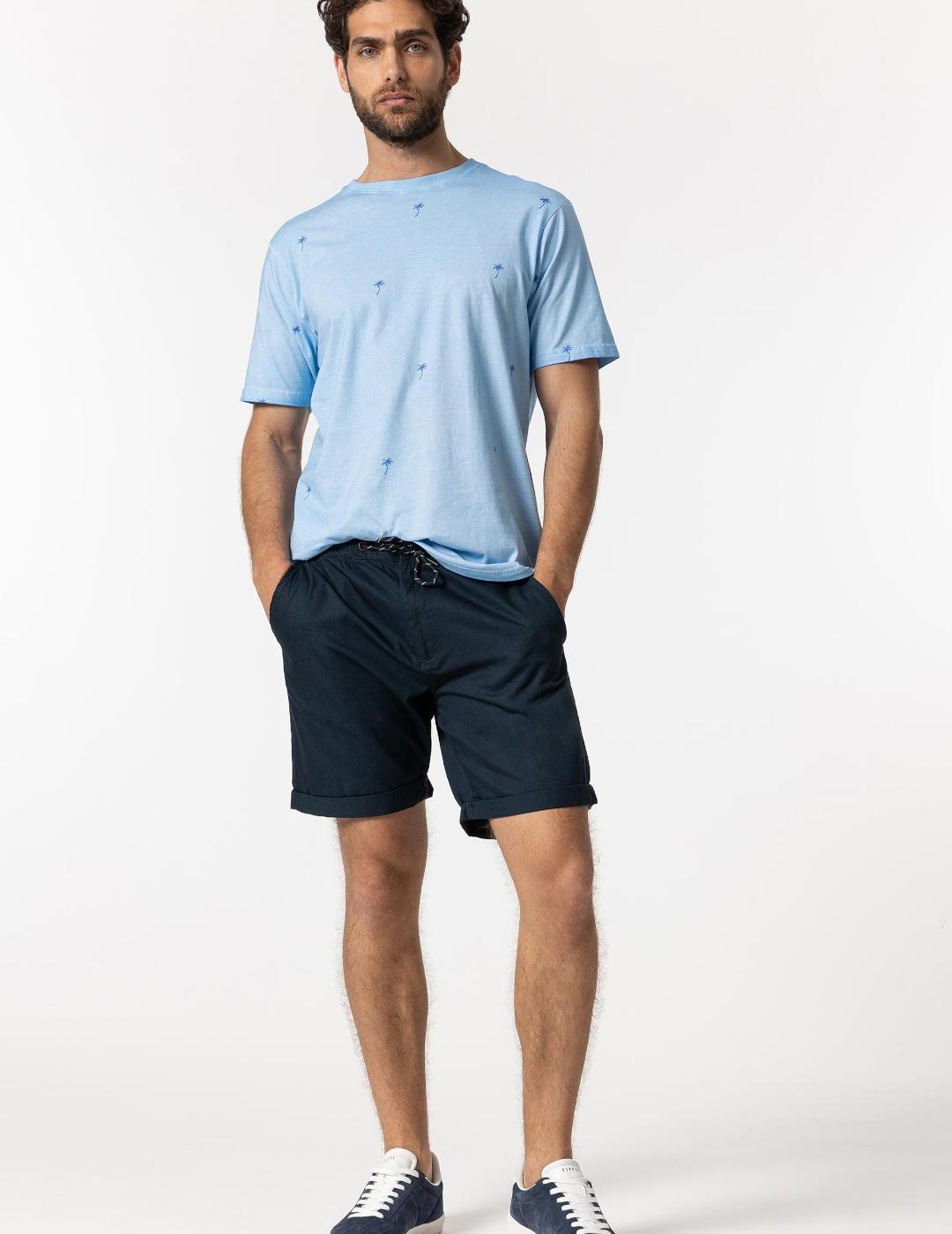 TIFFOSI SHORT AZUL JOGGER