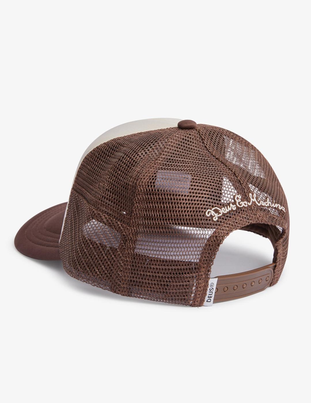 DEUS GORRA GRIP TAPE TRUCKER MARRON