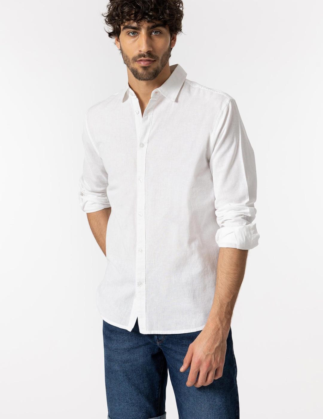 TIFFOSI CAMISA PORTER BLANCA
