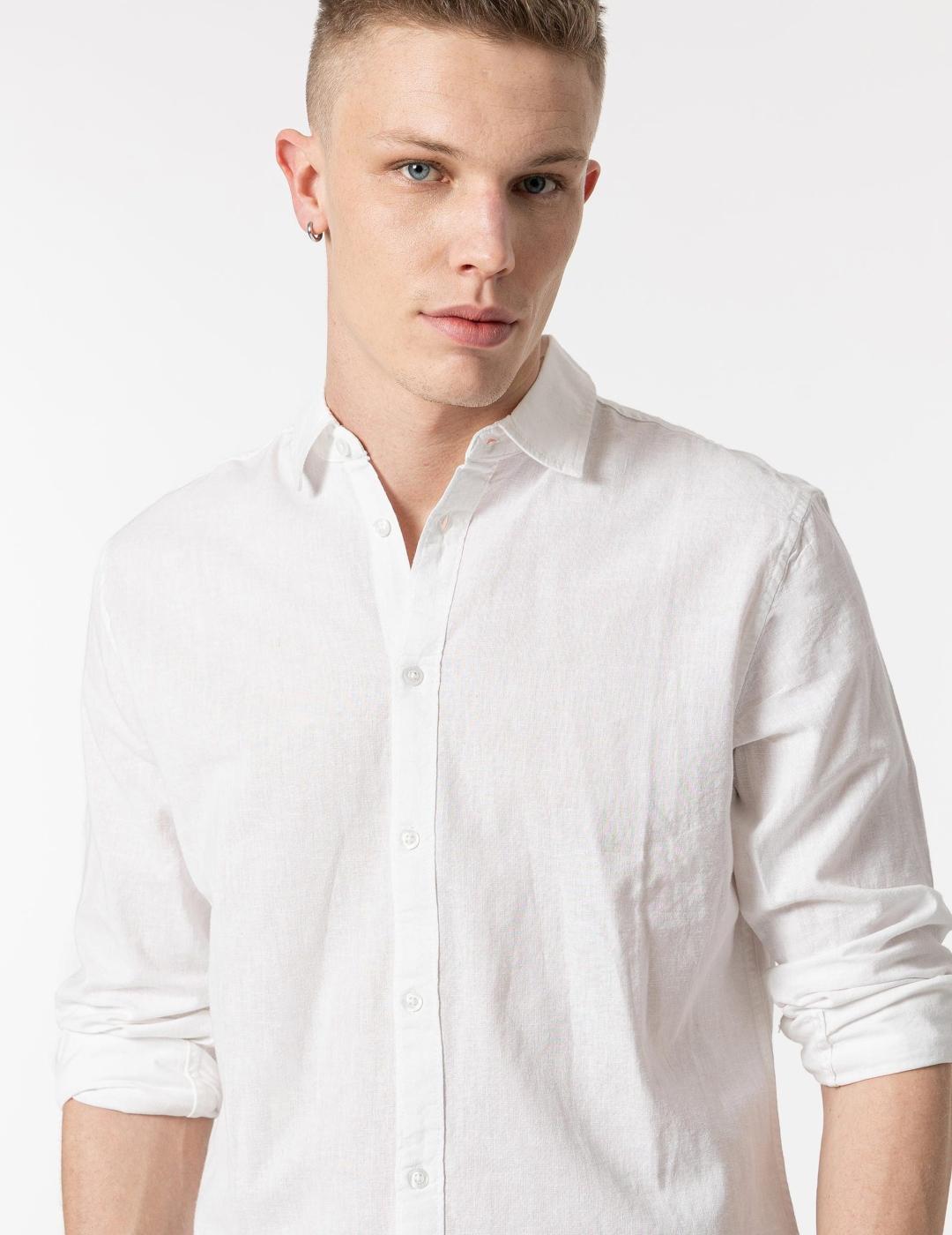TIFFOSI CAMISA PORTER BLANCA