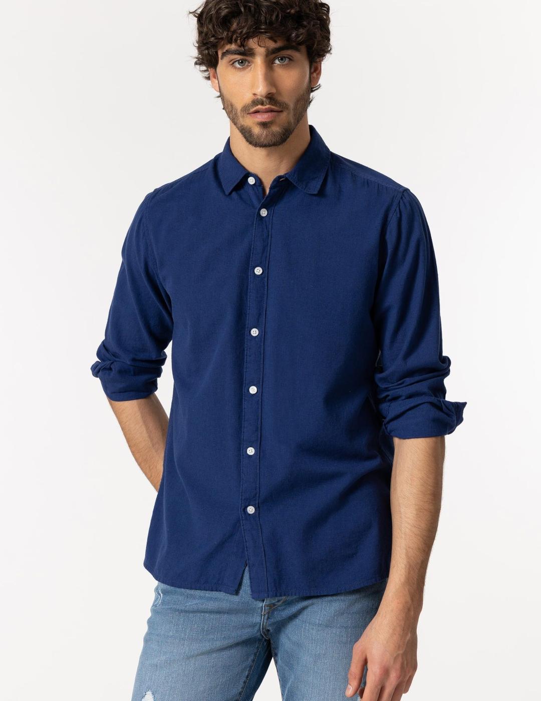 TIFFOSI CAMISA PORTER AZUL