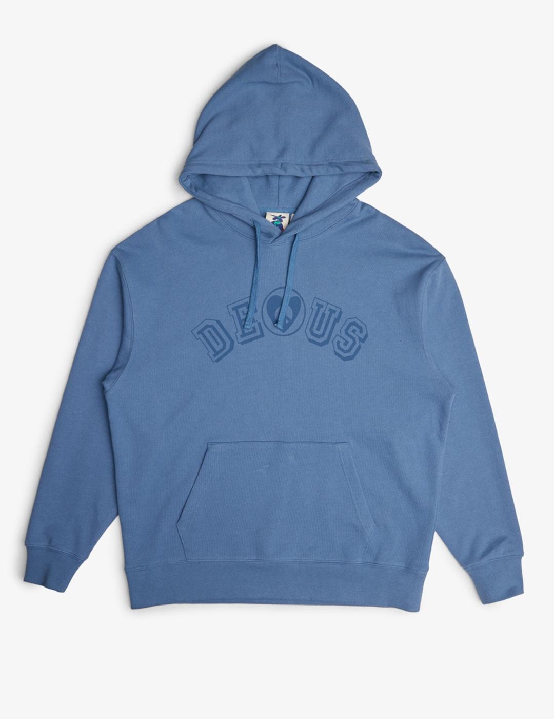 DEUS HOODIE AZUL ACTIVE LISTENING