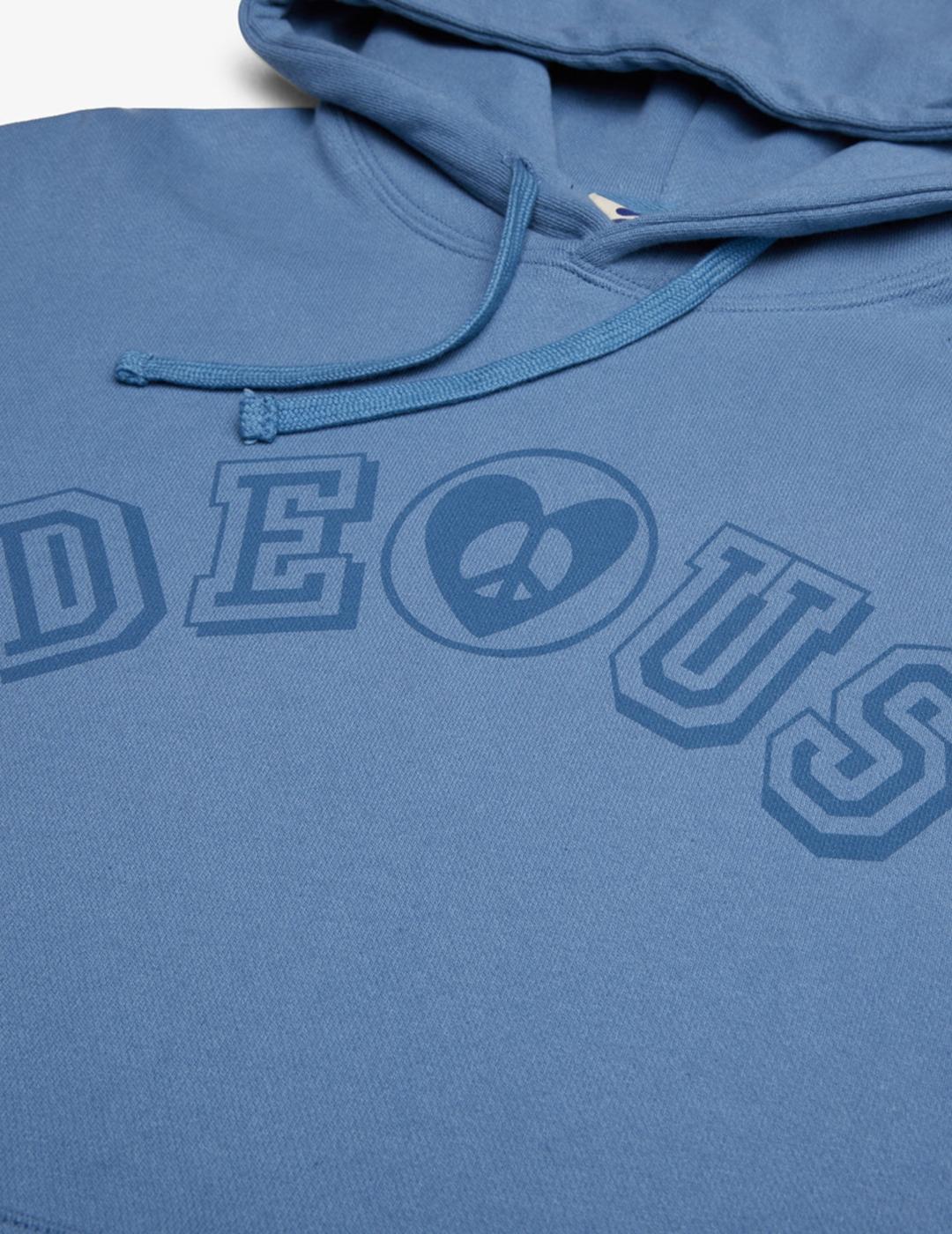 DEUS HOODIE AZUL ACTIVE LISTENING