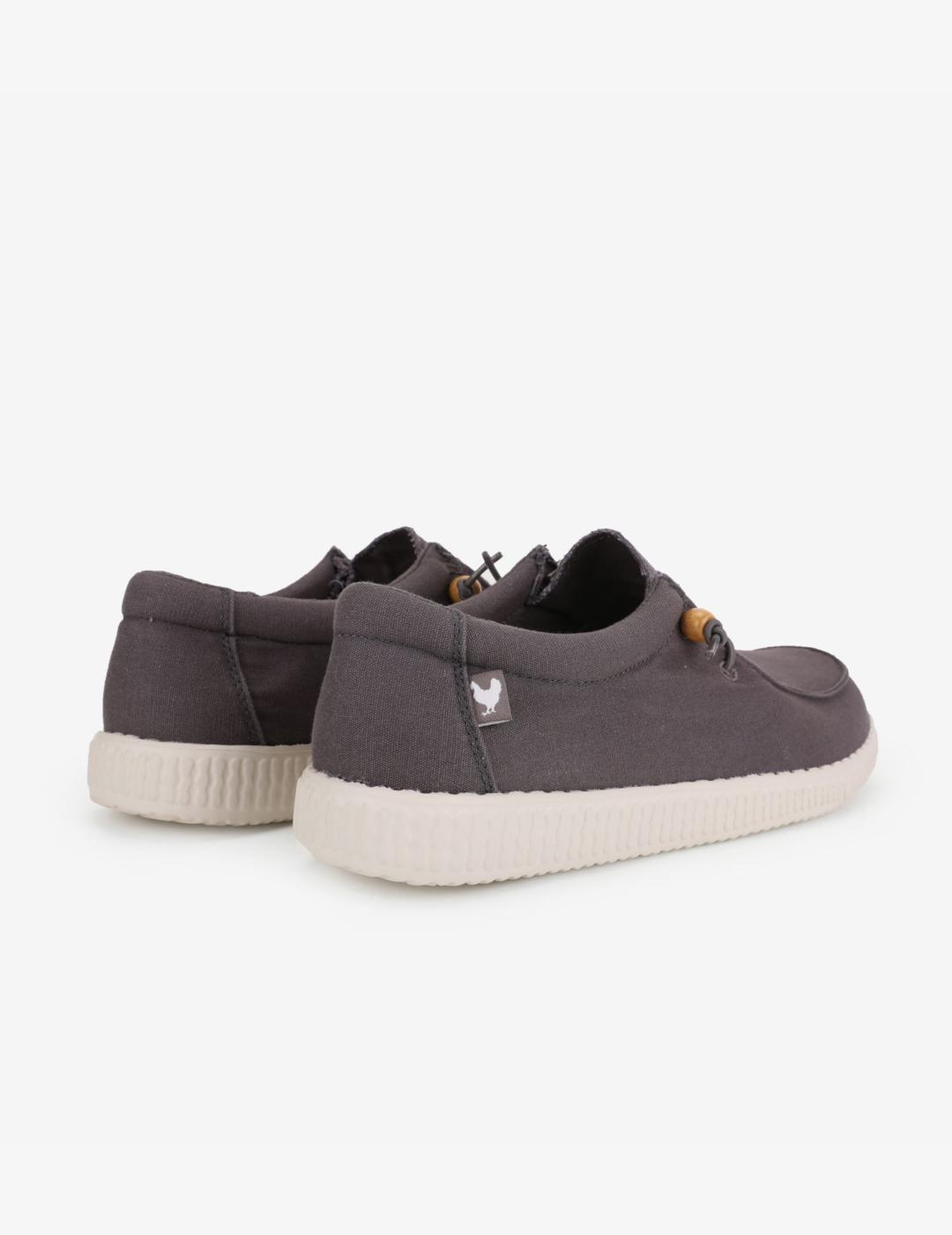 PITAS WALLABI GRIS OSCURO CANVAS LAVAD