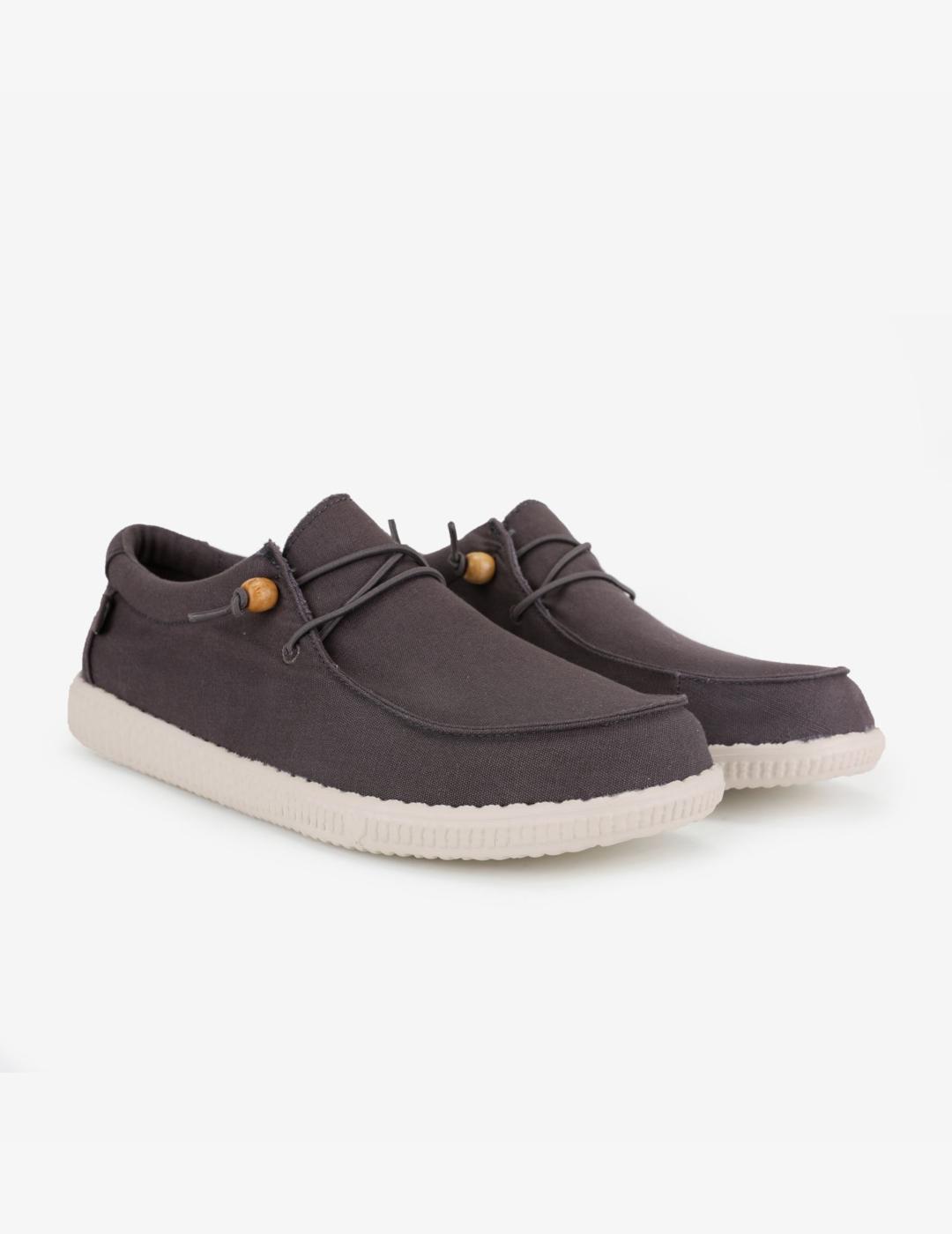 PITAS WALLABI GRIS OSCURO CANVAS LAVAD