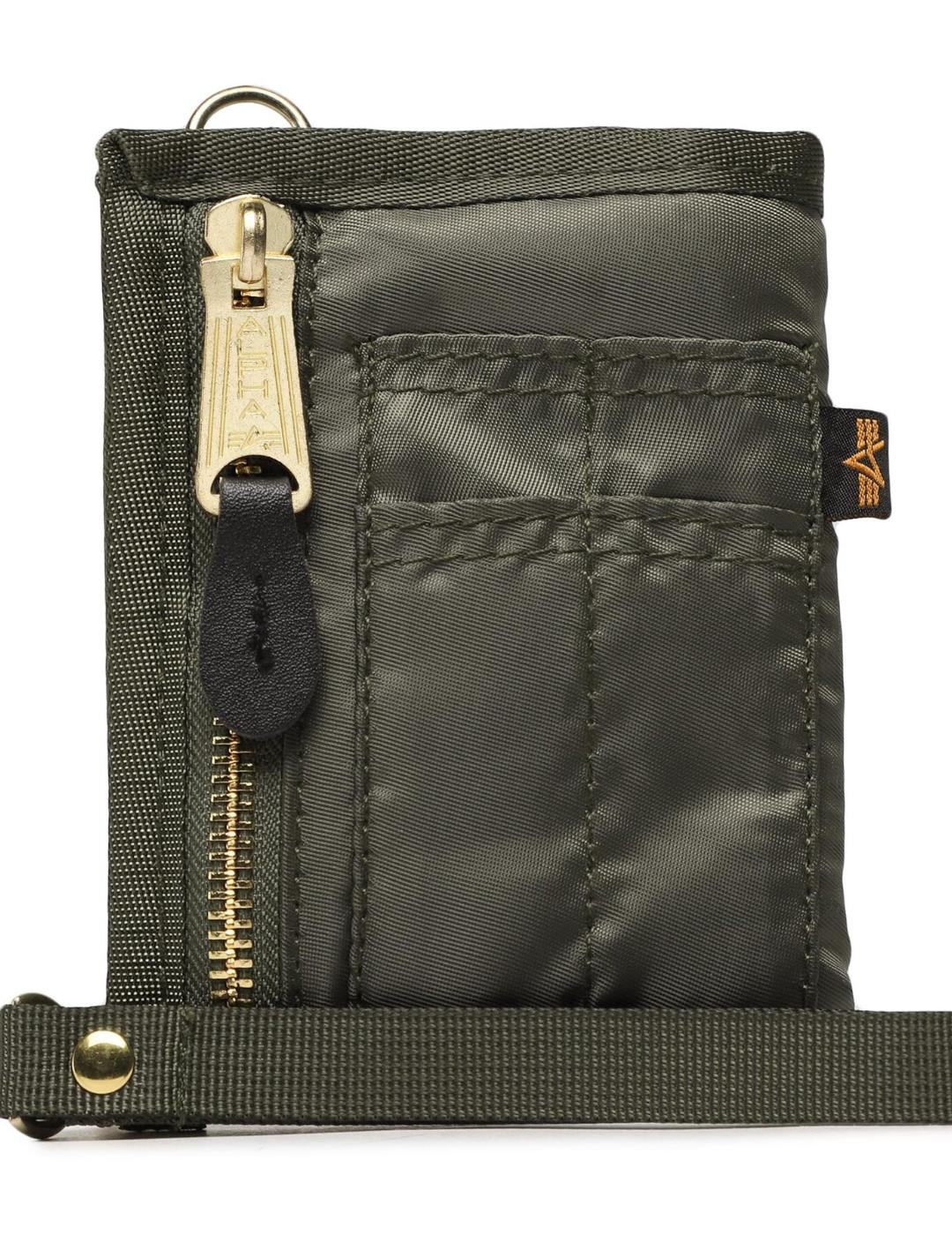 ALPHA UTILITY WALLET SAGE GREEN