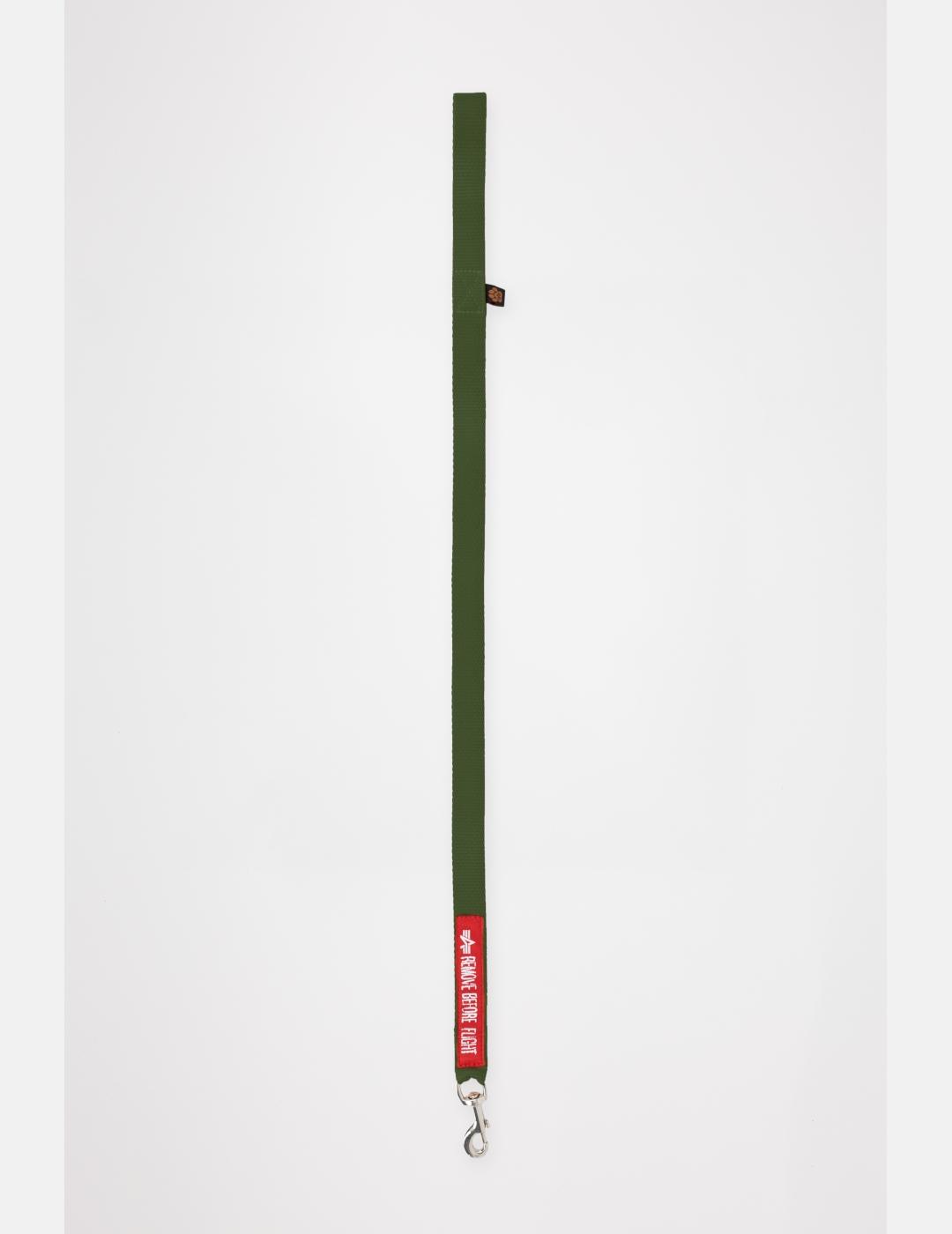ALPHA BASIC DOG LEASH DARK OLIVE