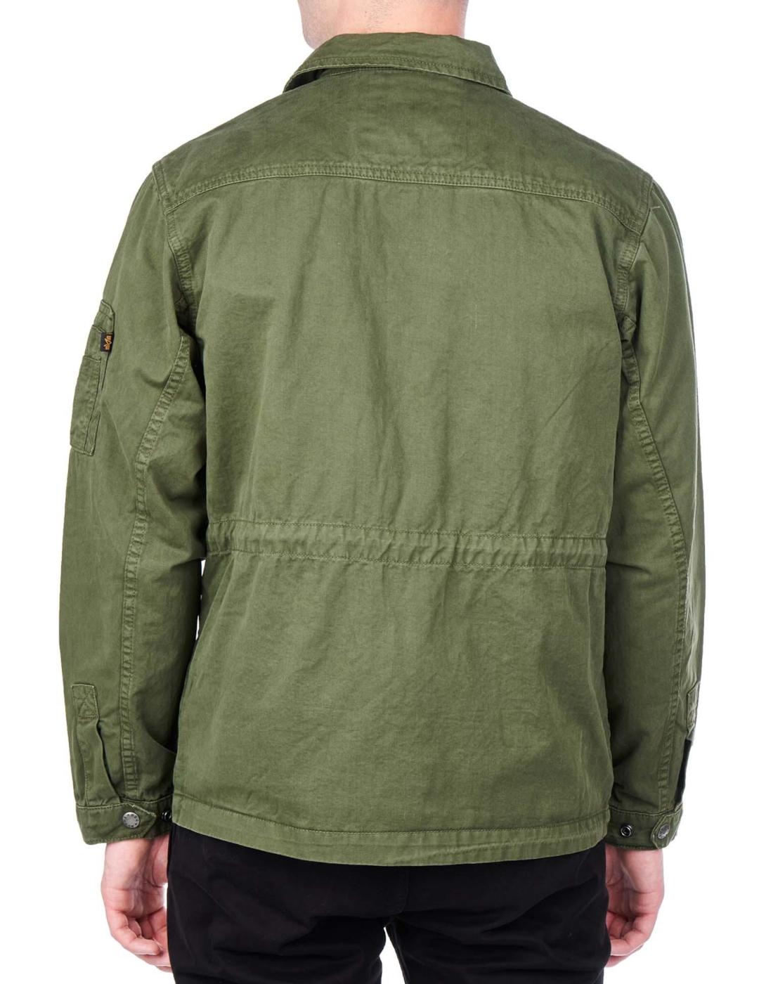 ALPHA FIELD JACKET DARK OLIVE
