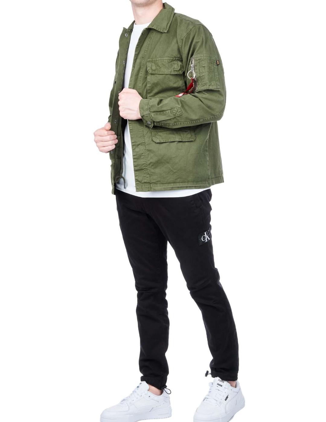 ALPHA FIELD JACKET DARK OLIVE