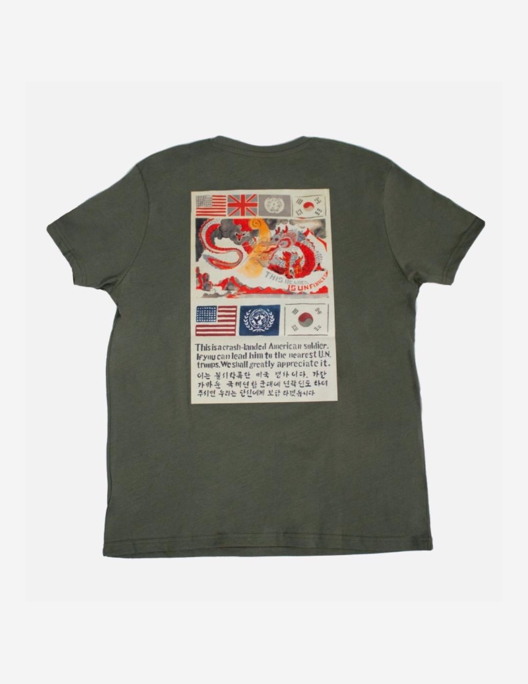 ALPHA USN BLOOD CHIT DARK OLIVA